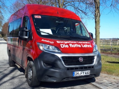 Der Bürgerbus im Amt Lensahn (Kreis Ostholstein) startet am 22. Oktober 2018 mit einem neuen Fahrplan an den Fahrtagen Montag, Mittwoch und Freitag: Bild: Amt Lensahn